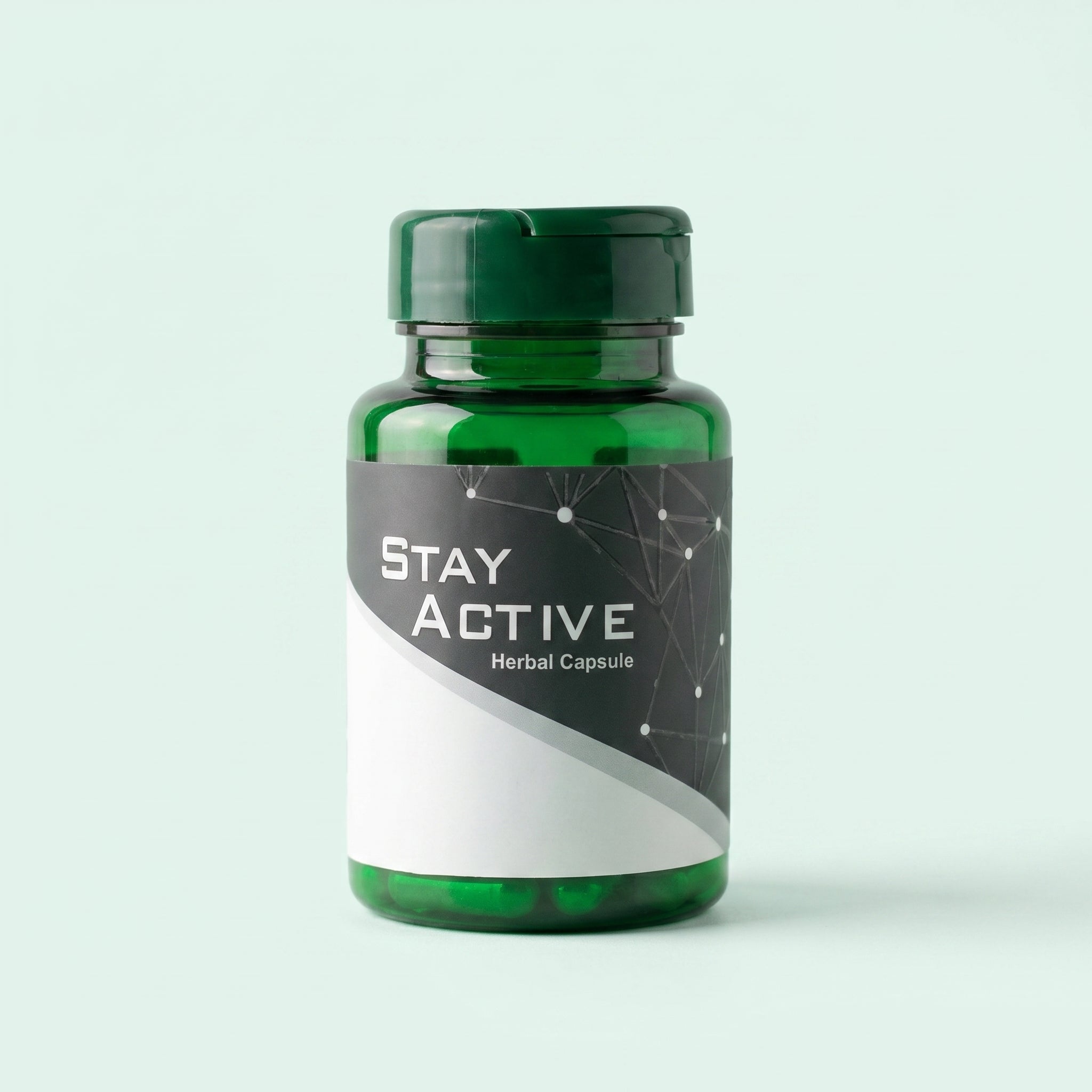 Stay Active Herbal Capsules – Premium Natural Men's Health Support (25 Capsules)